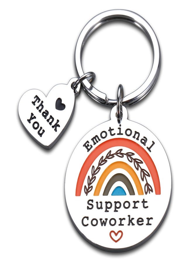 FOOZDEEVAAQ Coworker Leaving Gifts for Women Men Christmas Stocking Stuffers White Elephant Valentine Emotional Support Coworker Gifts Emotional Support Keychain Goodbye Farewell Employee Appreciation Dispatcher - Image 1